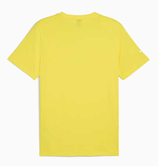 Puma Ferrari Race Tonal Shield Tee Yellow