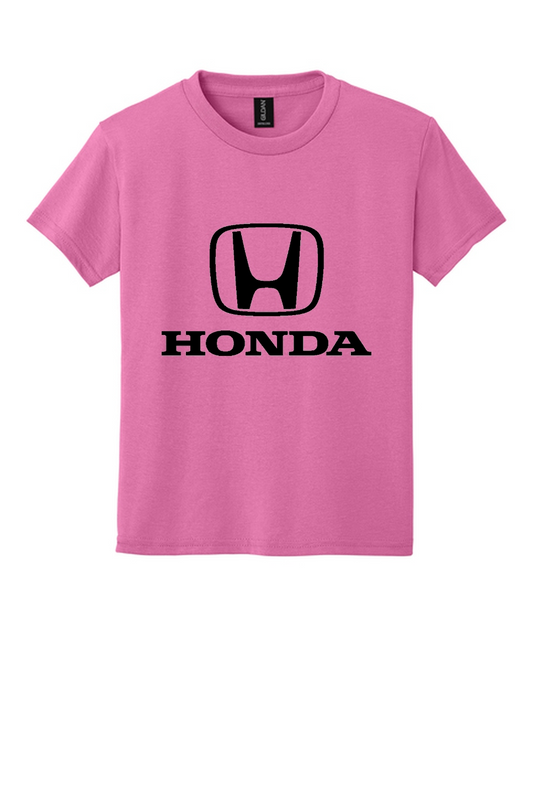 Honda Racing Kids Large Logo Tee Pink //speedgear.com/cdn/shop/files/HM6002-8000BAzaleaFlatFront6.png?v=1783955944