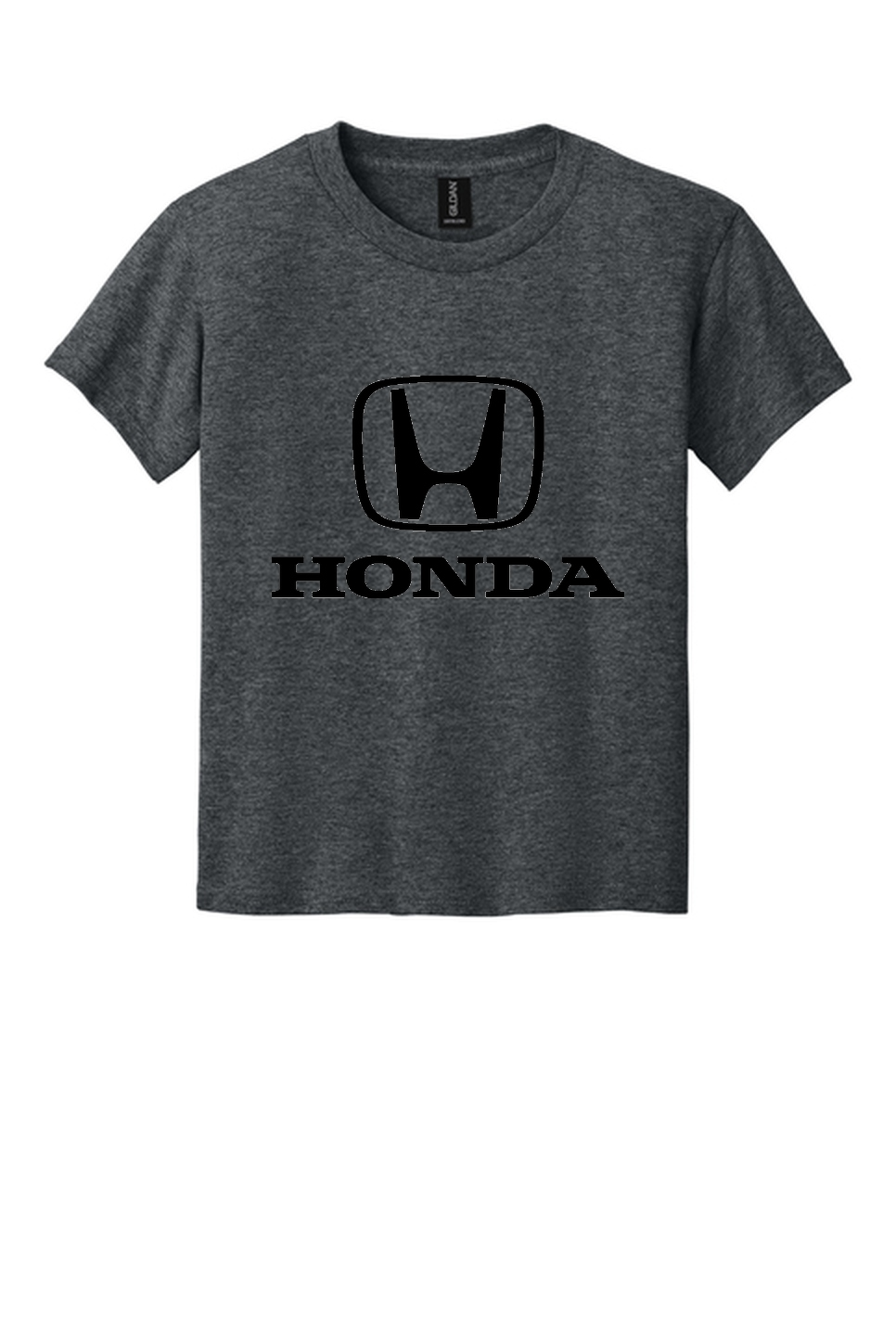 Honda Racing Kids Large Logo Tee Heather Grey
