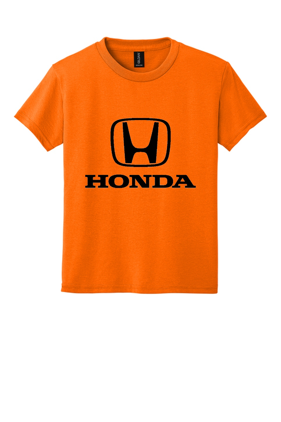 Honda Racing Kids Large Logo Tee Orange