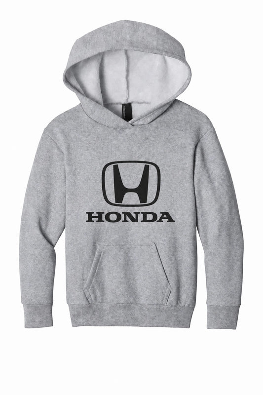 Honda Racing Kids Logo Hoodie Athletic Grey //speedgear.com/cdn/shop/files/HM6031-75377-AthlHthr-12-PC68YHAthlHthrFlatFront.jpg?v=1783963585