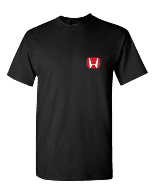 Honda Civic Car Logo Tee Shirt Black //speedgear.com/cdn/shop/files/HM6105-1.jpg?v=1781875122