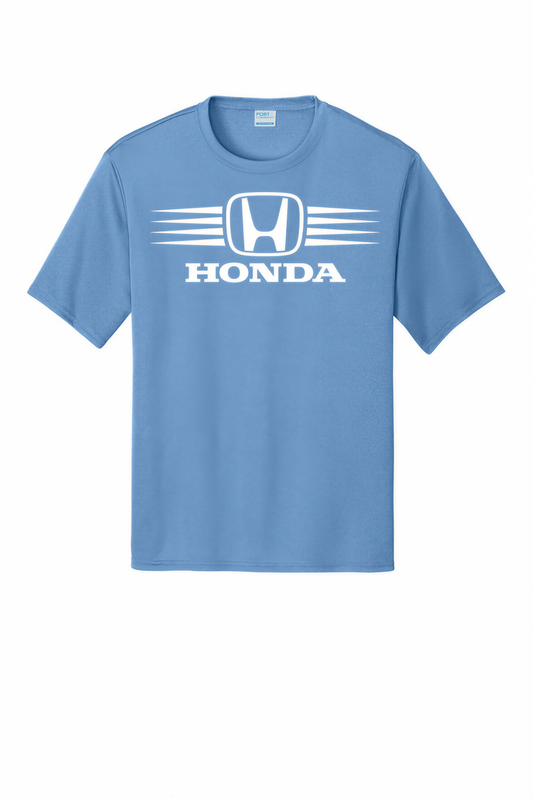 Honda Racing Stripes Performance Tee Carolina Blue //speedgear.com/cdn/shop/files/HM6131-PC380CarolinaBlFlatFront4.png?v=1784119123