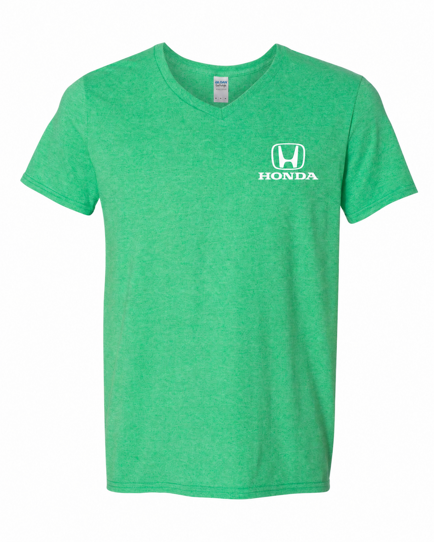 Honda Racing Logo Vneck Tee Irish Green