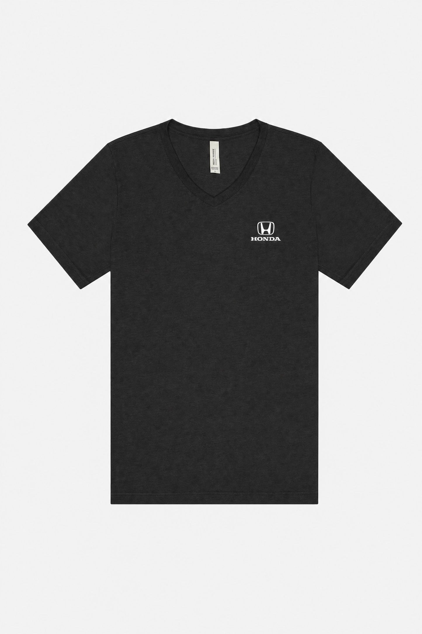 Honda Racing Tri-Blend Vneck Tee Charcoal