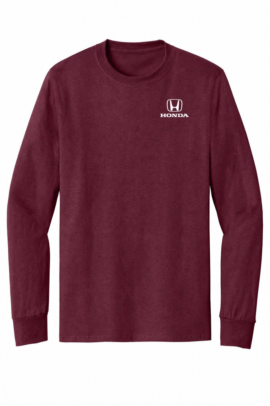 Honda Racing Logo Long Sleeve Tee Cardinal
