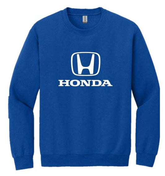 Honda Racing Logo Crewneck Sweatshirt Royal //speedgear.com/cdn/shop/files/HM6304.jpg?v=1784552082