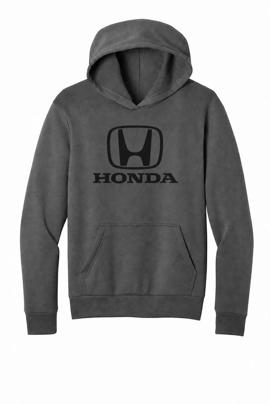 Honda Racing Logo Hoodie Charcoal //speedgear.com/cdn/shop/files/HM6317-PC68HCharcoalFlatFront1.jpg?v=1783967364