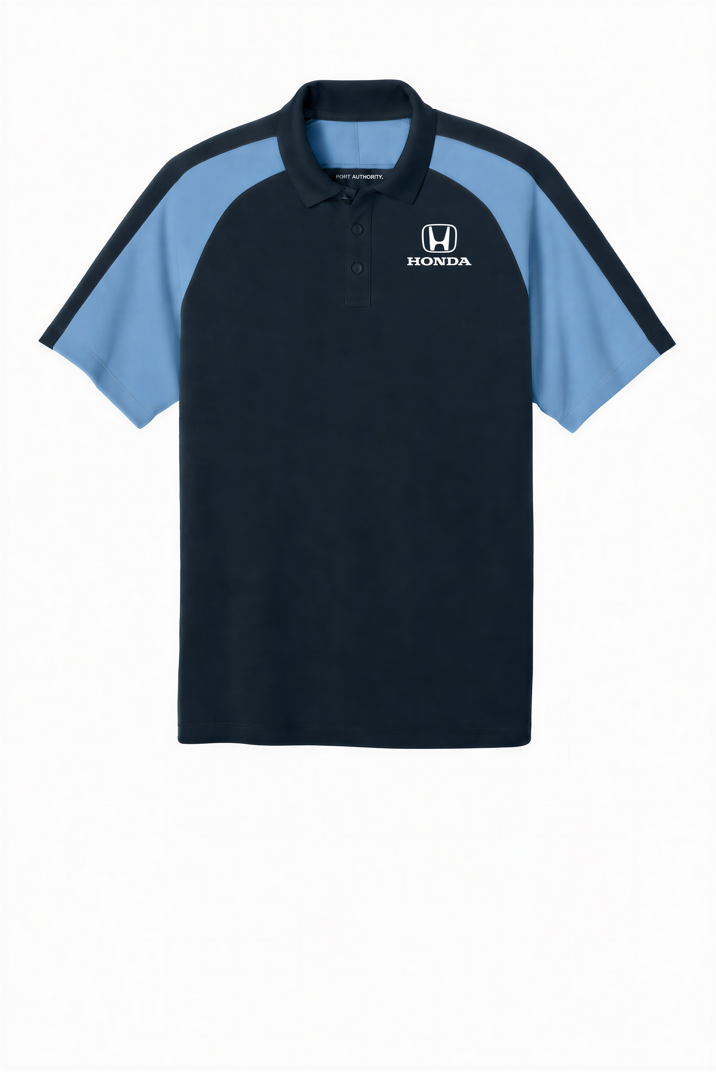 Honda Logo Color Block Polo Navy/Blue