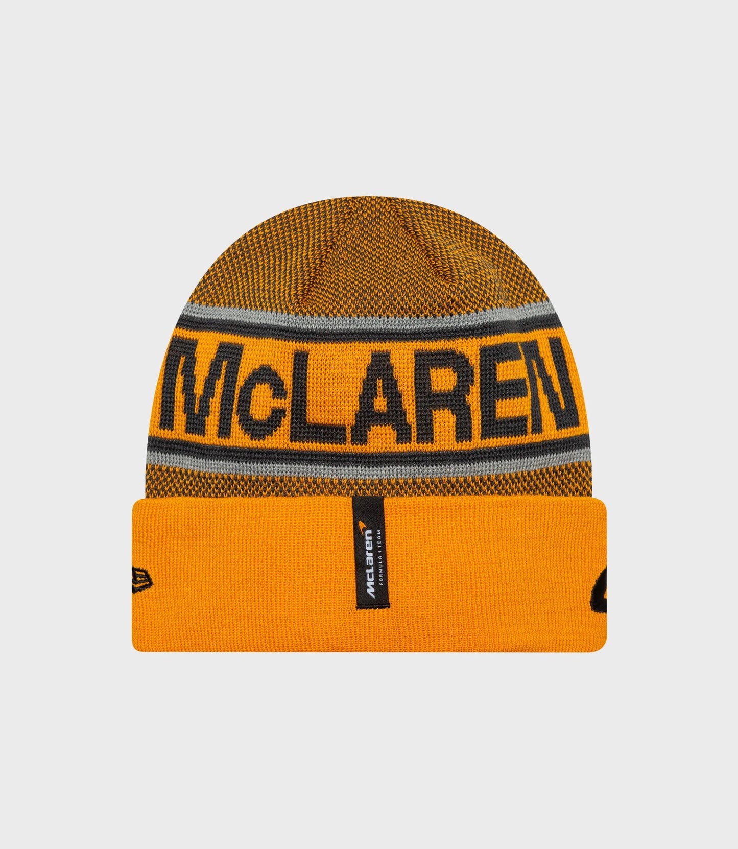 New Era x McLaren F1 Lando Norris Cuff Beanie Papaya