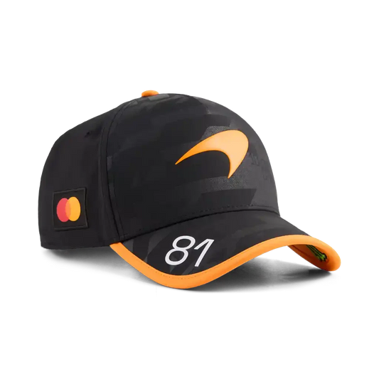 McLaren Racing F1 1000th Race - Oscar Piastri #81 Miami GP Driver Hat //speedgear.com/cdn/shop/files/ML6503.webp?v=1777397458