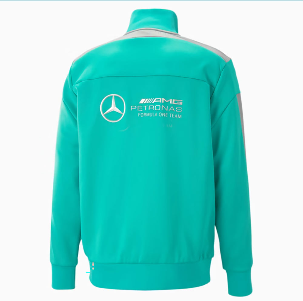 Puma MAPF1 MT7 Monochrome Track Jacket Green