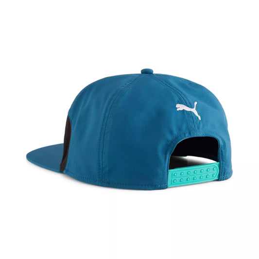 Mercedes AMG Petronas Flat Brim Hat Blue