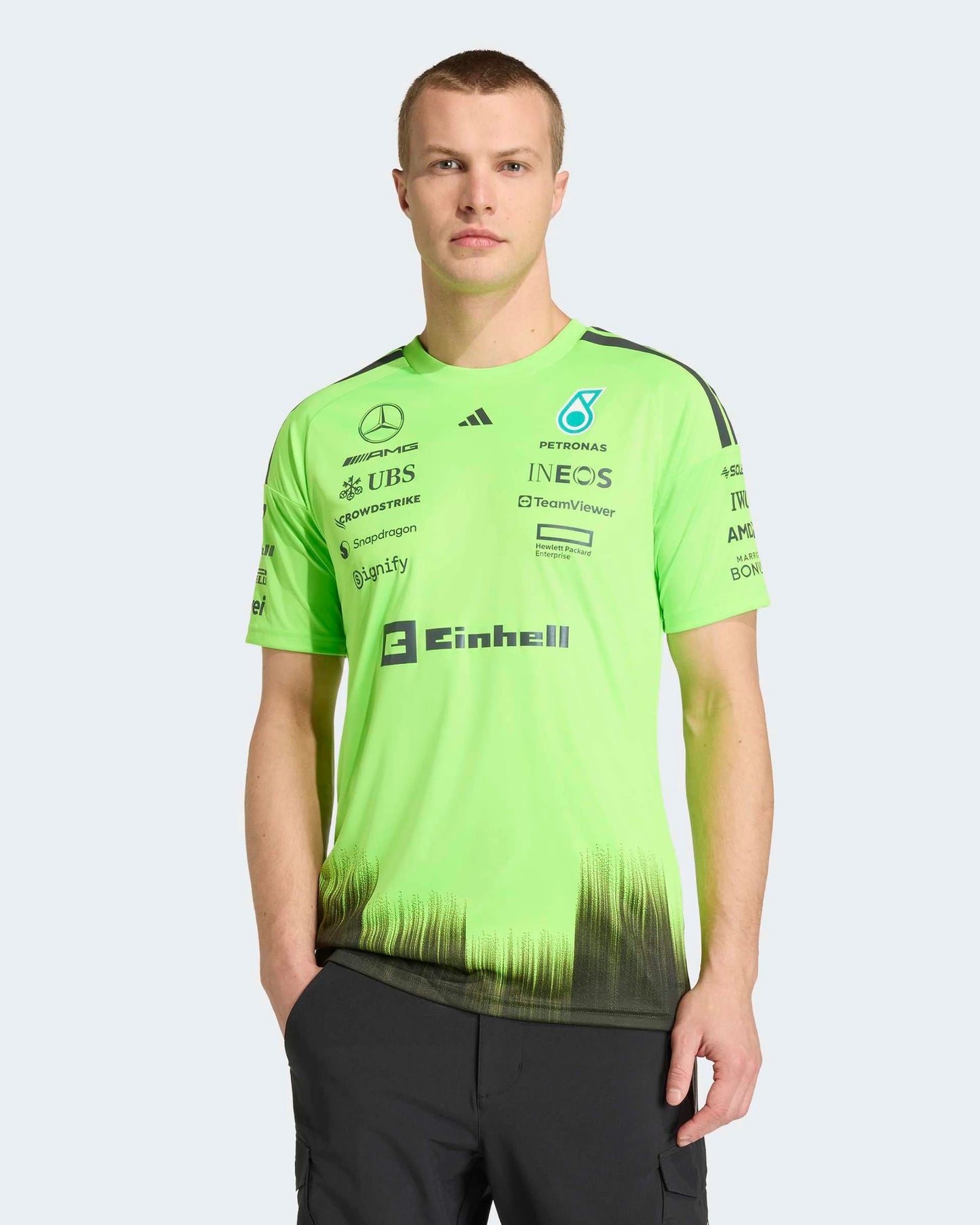 Adidas Mercedes AMG F1 Team Setup Jersey Green