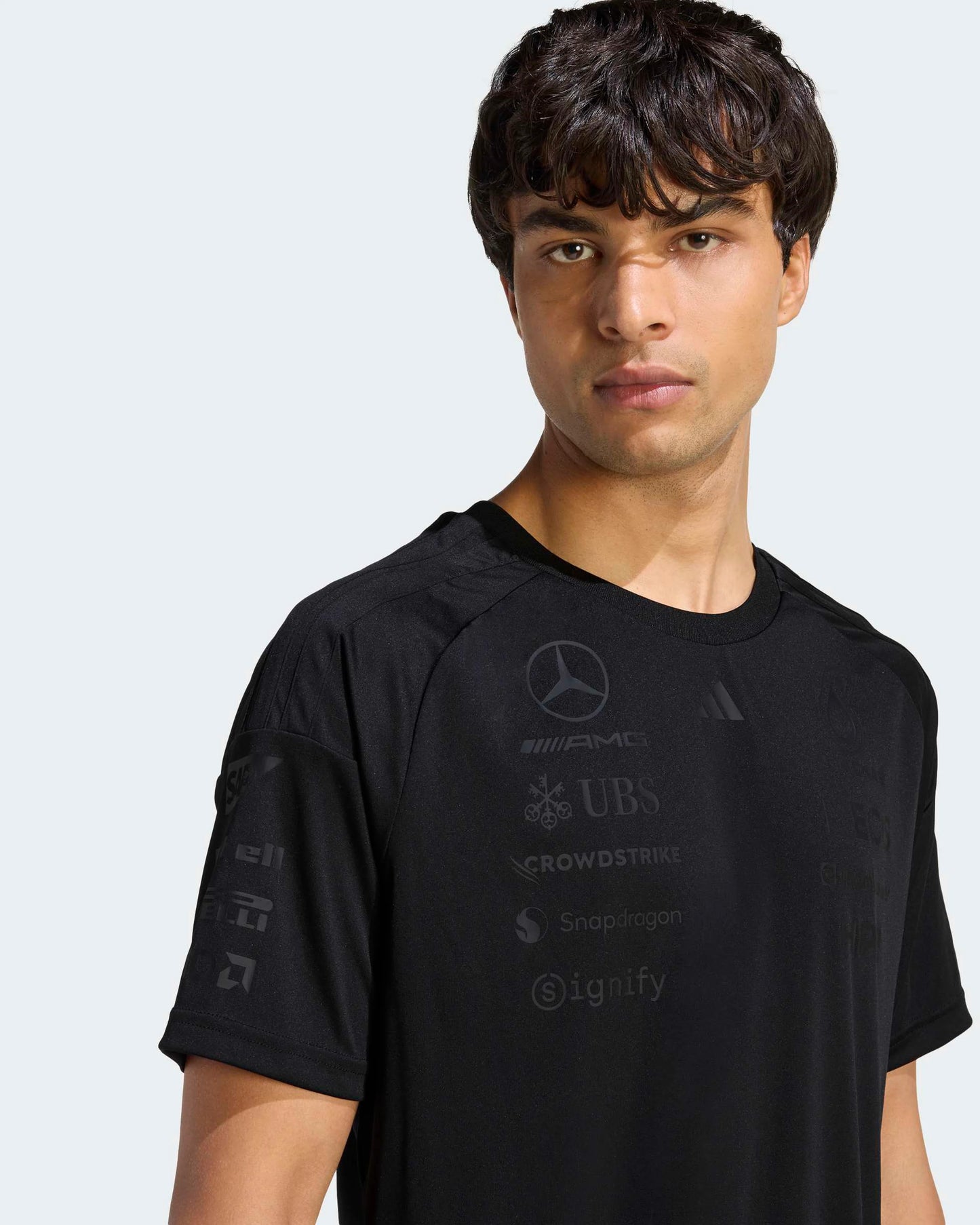 Adidas Mercedes AMG F1 Team Night Jersey Black
