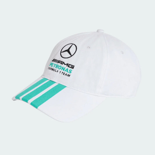 Adidas Mercedes AMG Petronas F1 DNA Stripes Hat White //speedgear.com/cdn/shop/files/MZ6515.webp?v=1784828495