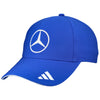 Adidas Mercedes AMG Petronas F1 Kimi Antonelli #12 Driver Hat Blue //speedgear.com/cdn/shop/files/MZ6518-1.avif?v=1793124130