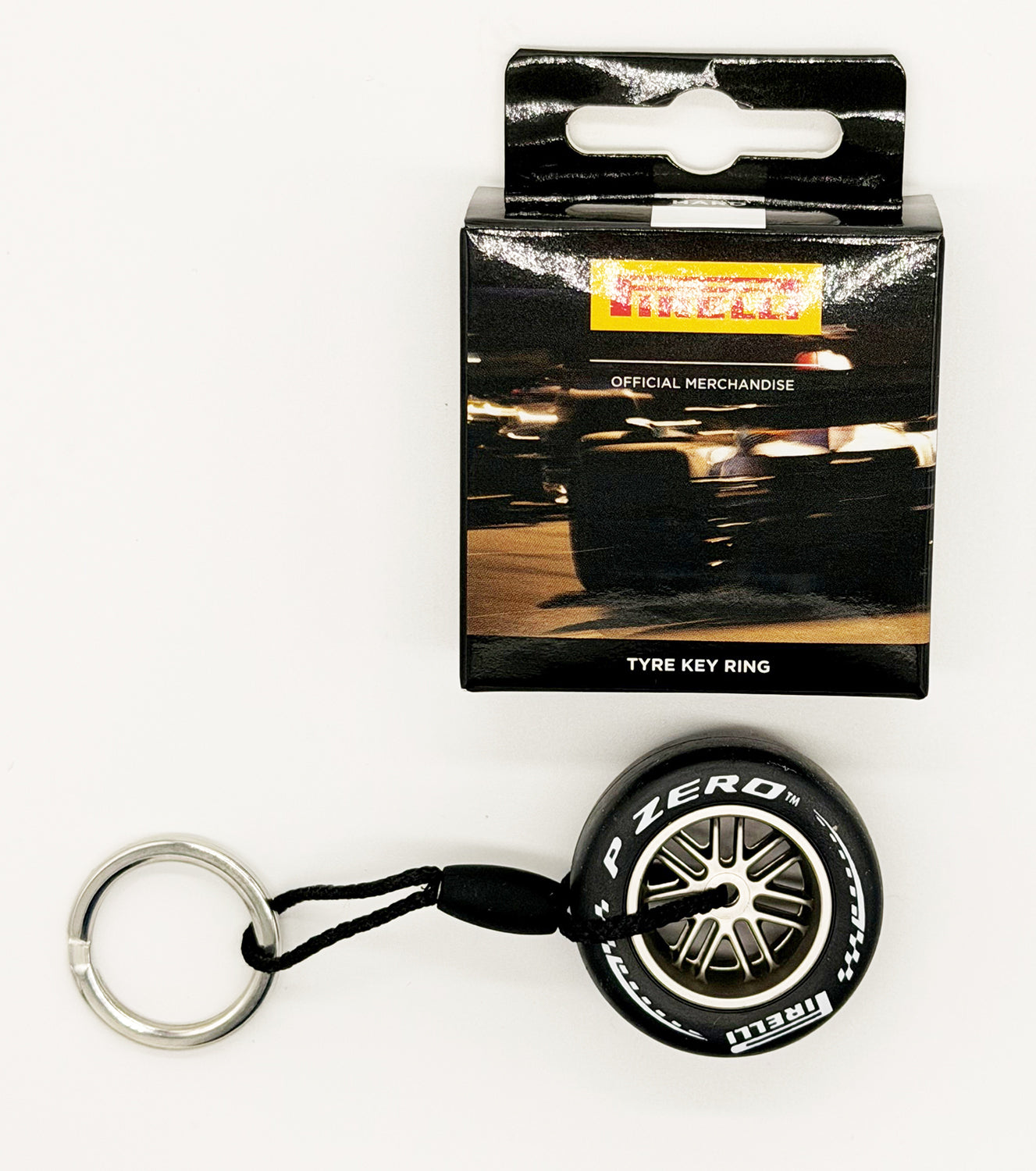 Pirelli Medium Tire Keychain White – Speedgear