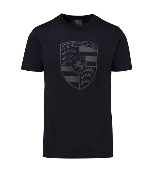 Porsche Crest Essential Tee Shirt Black