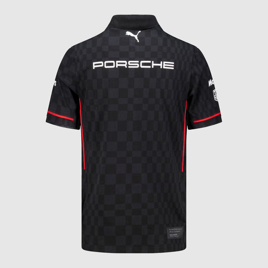 Porsche Motorsport Replica Team Polo Shirt Black