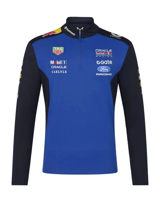 Red Bull Racing F1 Team 1/4 Zip Sweatshirt 2026 Navy //speedgear.com/cdn/shop/files/RB6311.webp?v=1771524182