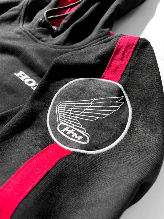 Honda Racing Team Black/Red Hoodie (1968)