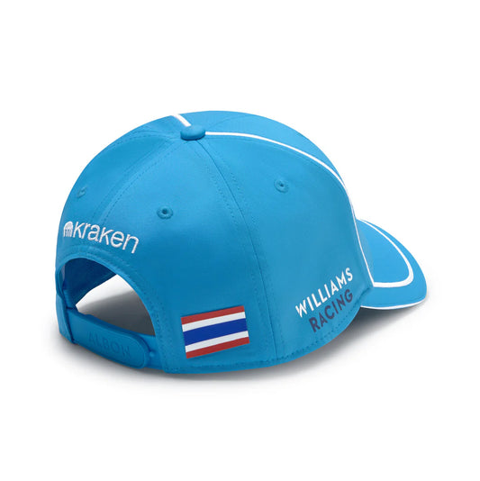 Williams Racing F1 Alex Albon #23 Driver Hat Blue //speedgear.com/cdn/shop/files/WW4503.jpg?v=1743693969