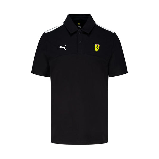 Scuderia Ferrari F1 Shield Polo Shirt Black //speedgear.com/cdn/shop/files/eng_pl_2025-Scuderia-Ferrari-F1-Mens-Logo-Polo-Shirt-black-22459_2.jpg?v=1775748612