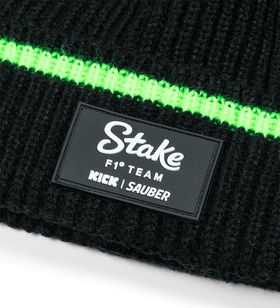Stake F1 Kick Sauber Team Beanie Black