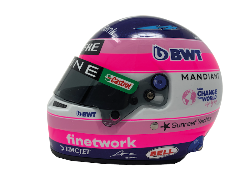 2022 Fernando Alonso F1 Replica 1:2 Scale Helmet