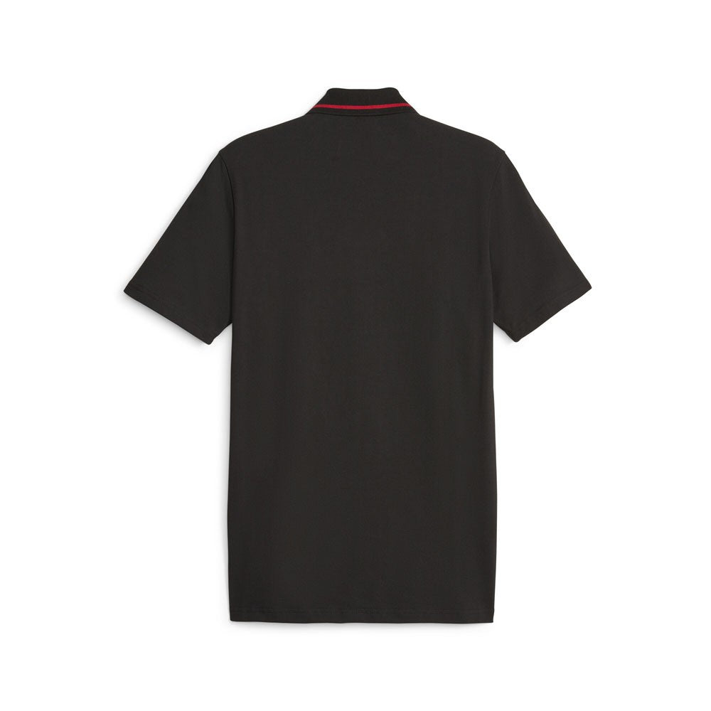 Puma Ferrari Race Tipped Polo Shirt Black