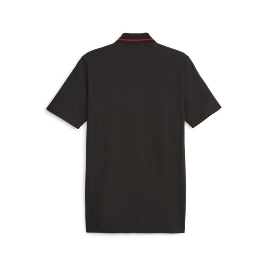 Puma Ferrari Race Tipped Polo Shirt Black