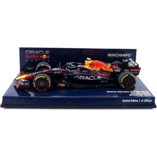1:43rd Red Bull Racing RB18 Serrgio Perez 2022 Miami Grand Prix