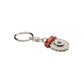 Autoart Red Evolution Brake Disc Keychain Red