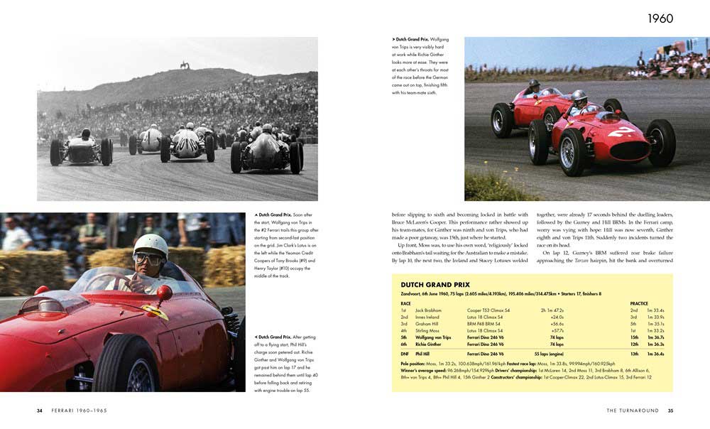 Ferrari: 1960-1965 The Hallowed Years Book