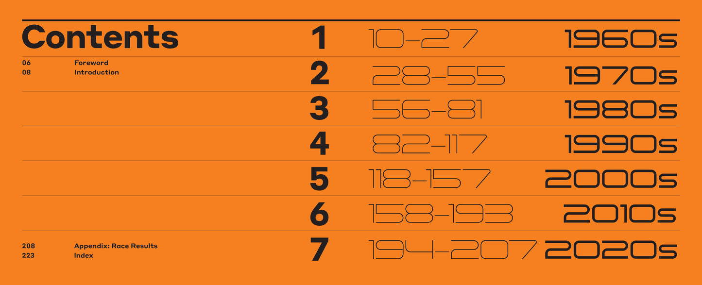 McLaren F1 Car by Car: Every Racecar Since 1966 Book