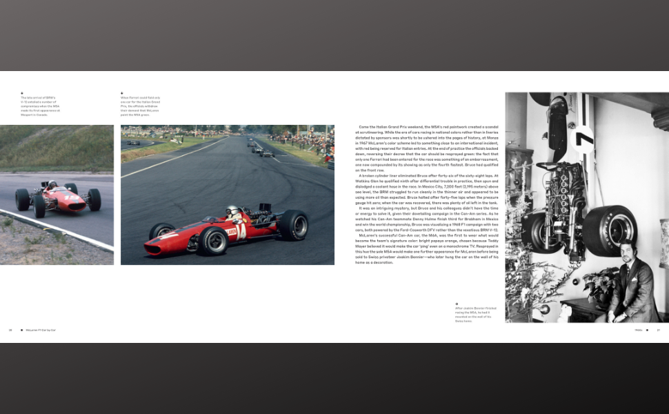 McLaren F1 Car by Car: Every Racecar Since 1966 Book