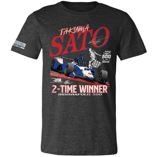 2020 Takuma Sato Indy 500 Winner Tee Shirt