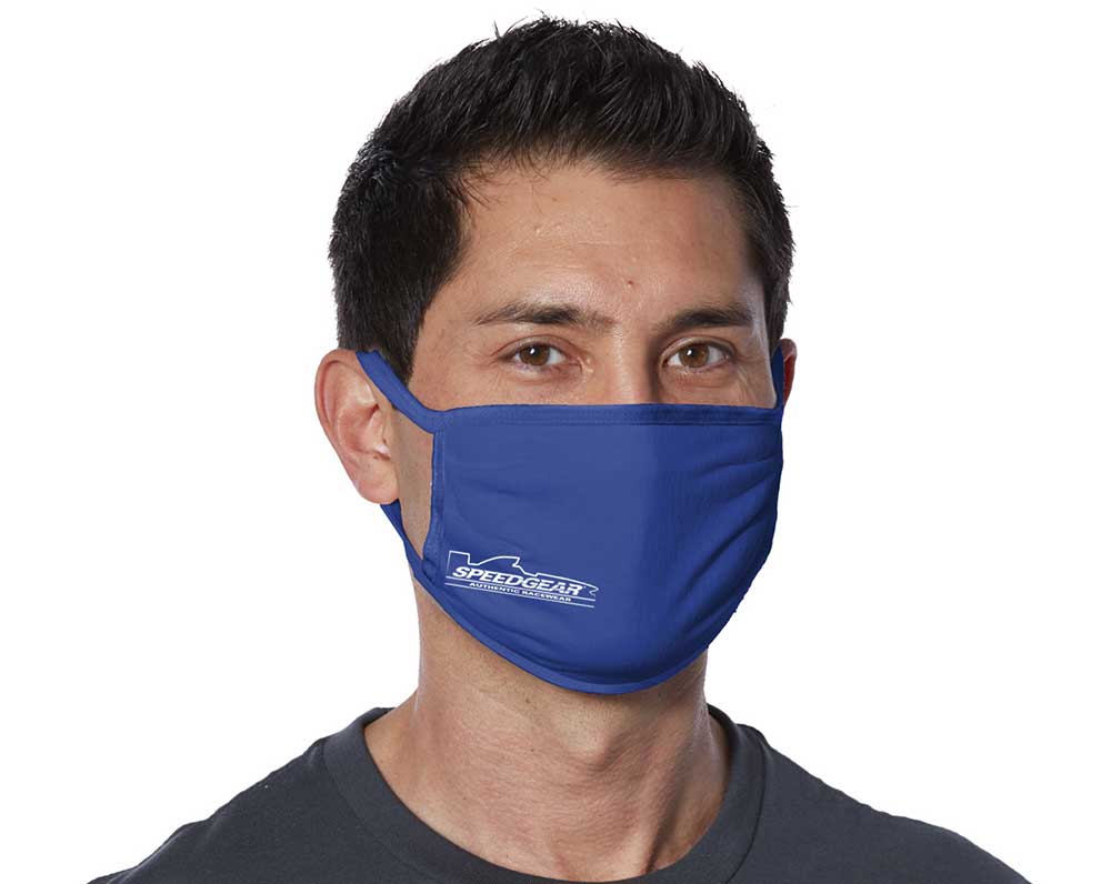 SPEEDGEAR Blue Face Mask – Speedgear