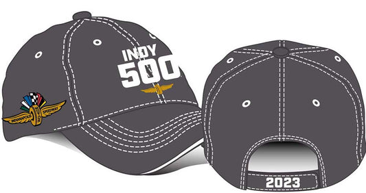 IndyCar Indy 500 Grey Logo Hat