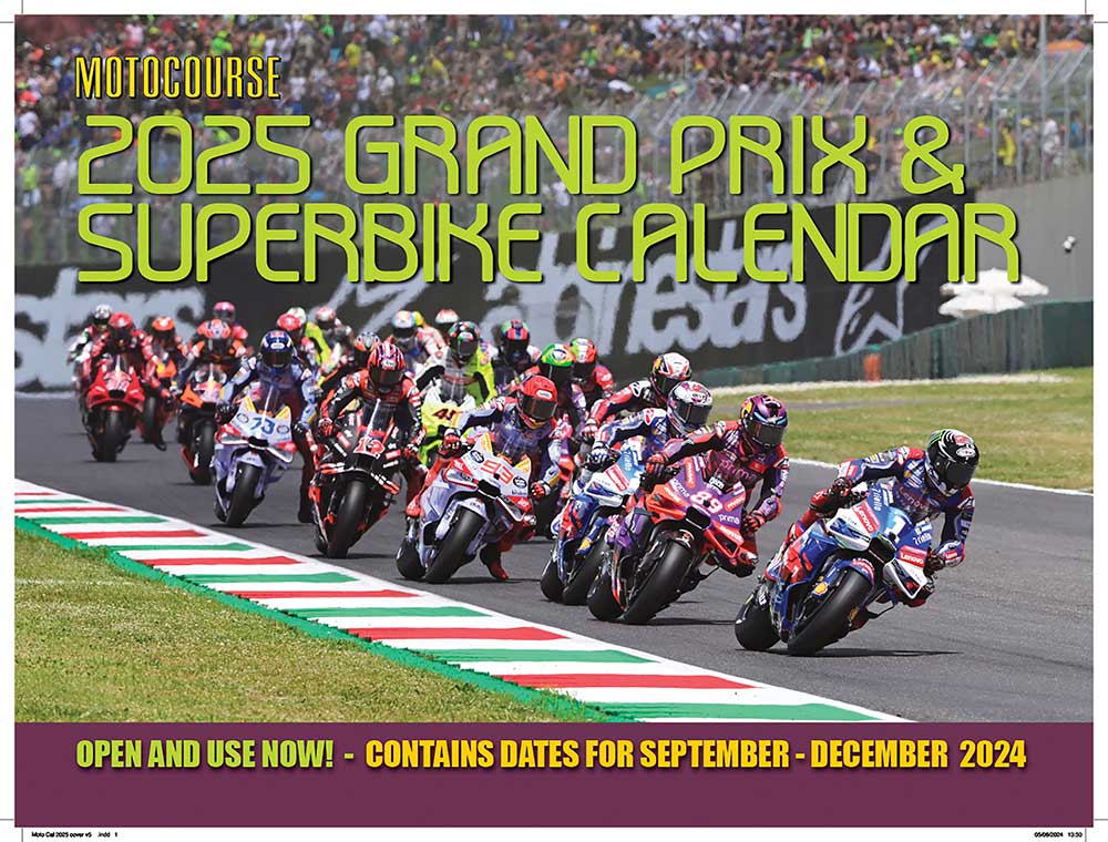 2025 Motorcourse GP & Superbike Wall Calendar