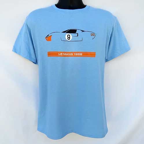 1968 GT40 Le Mans 24hr #9 Winner Tee