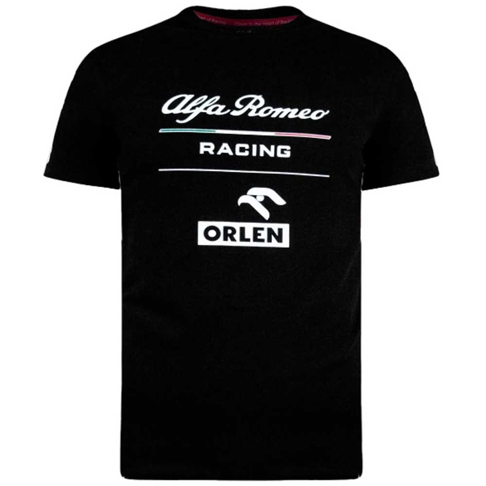 Alfa Romeo Racing F1 Essential Black Tee Shirt