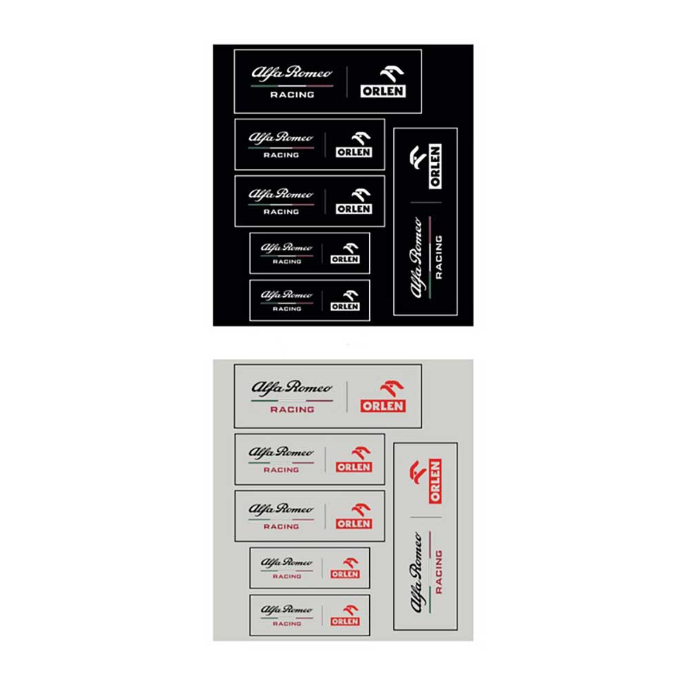 Alpha Racing Sticker Alfa Romeo Racing F1 Team Sticker Sets – Speedgear