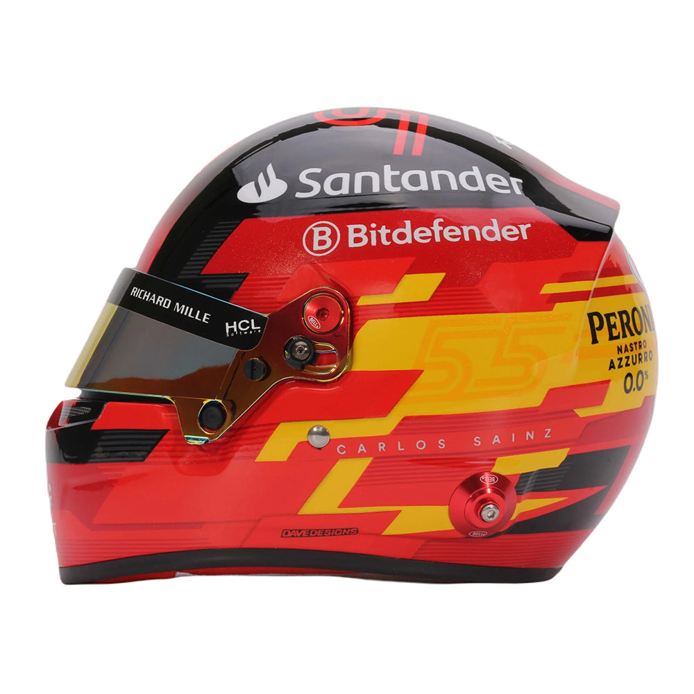 2024 Carlos Sainz F1 Replica 1:2 Scale Helmet