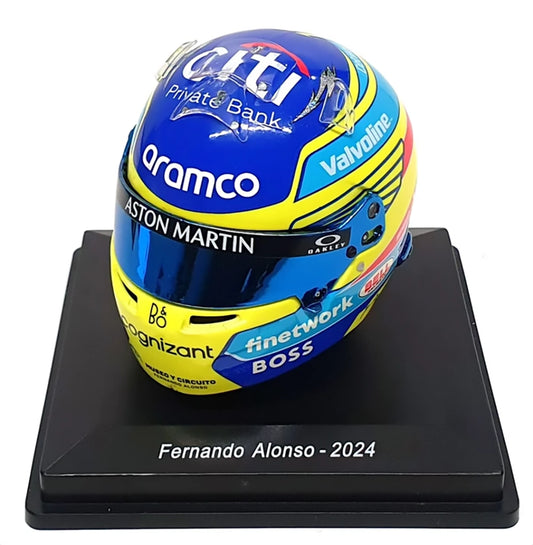 2024 Aston Martin F1 Fernando Alonso 1:5th Scale Helmet