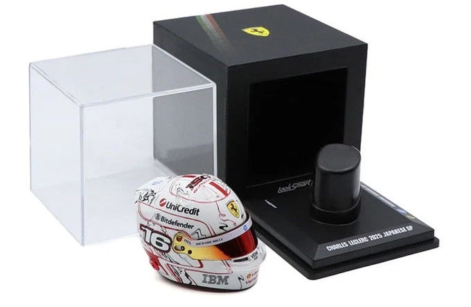 2025 Scuderia Ferrari Charles LeClerc Japan 1:5th Scale Helmet