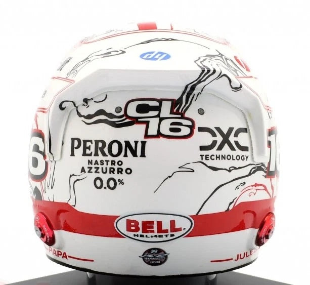 2025 Scuderia Ferrari Charles LeClerc Japan 1:5th Scale Helmet