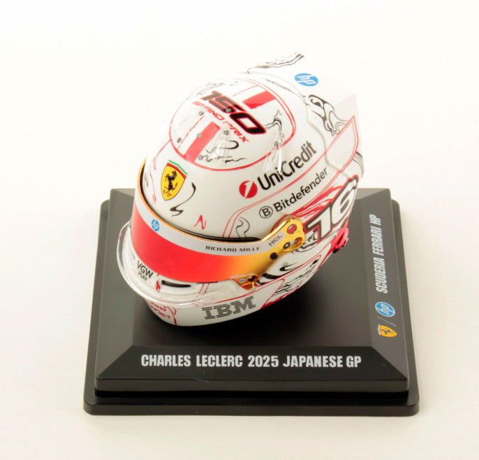 2025 Scuderia Ferrari Charles LeClerc Japan 1:5th Scale Helmet