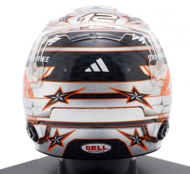 1:5th Mercedes AMG Petronas F1 Kimi Antonelli British 2025 Mini Helmet